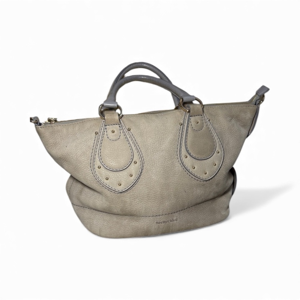 See By Chloe Gray Tote Bag